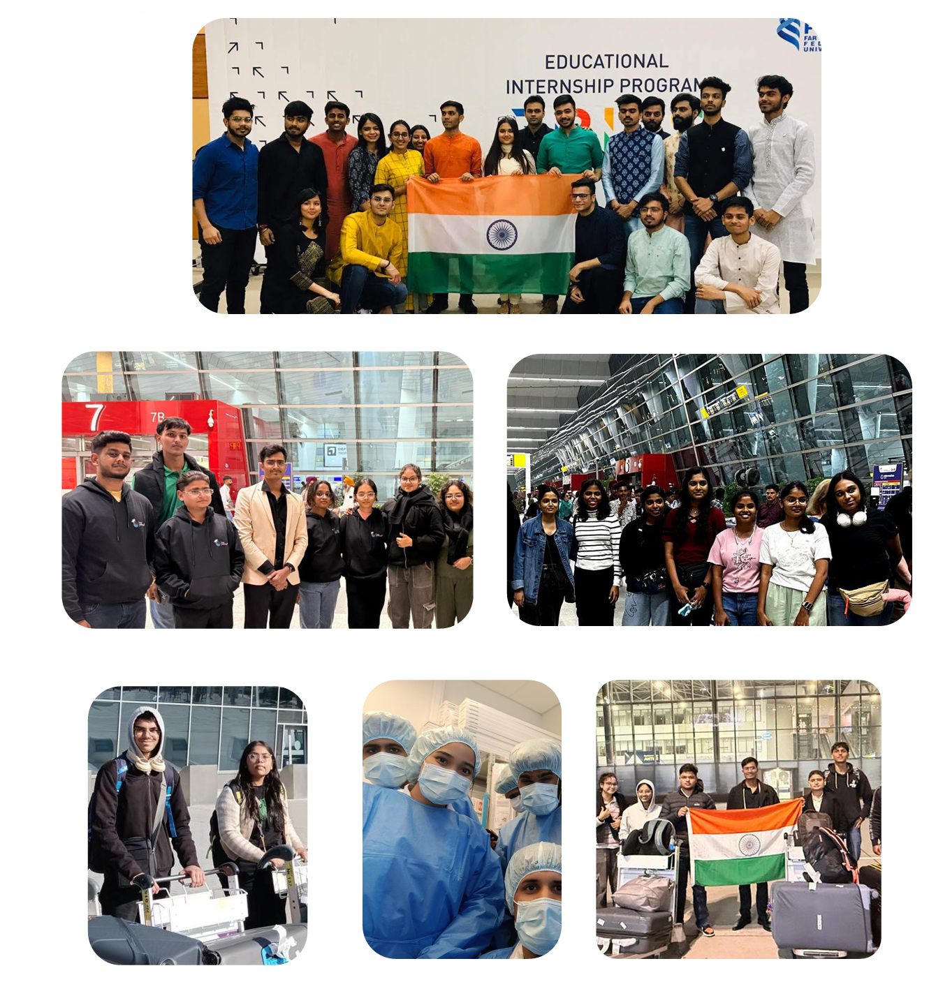 Indian students at FEFU